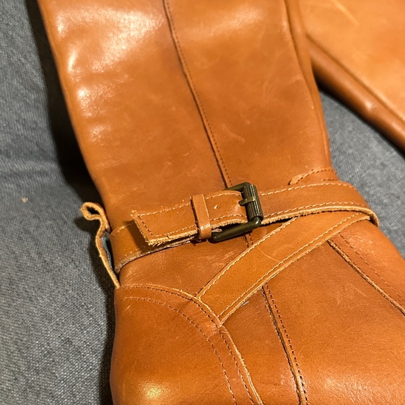 Brown Leather Riding Boots - Picture 2 of 5